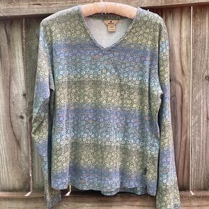 Woolrich cotton blue green T-shirt